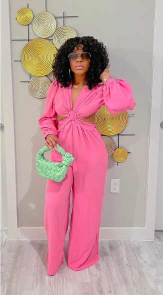 Blush Mirage Jumpsuit