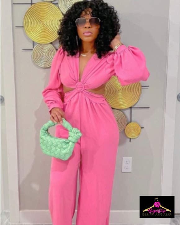 Blush Mirage Jumpsuit