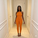 Golden Hour Halter Jumpsuit