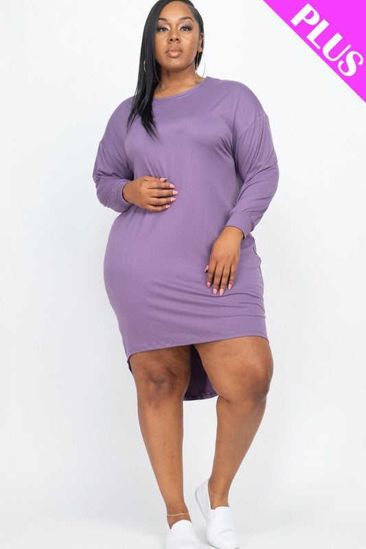 Lavender Comfy Dress